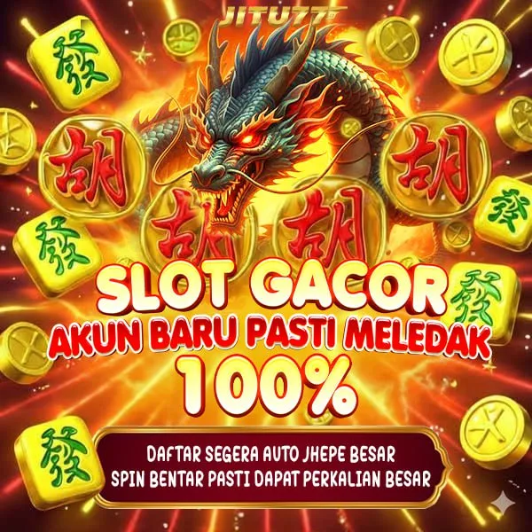 JITU77 Bonus Member Baru 100%